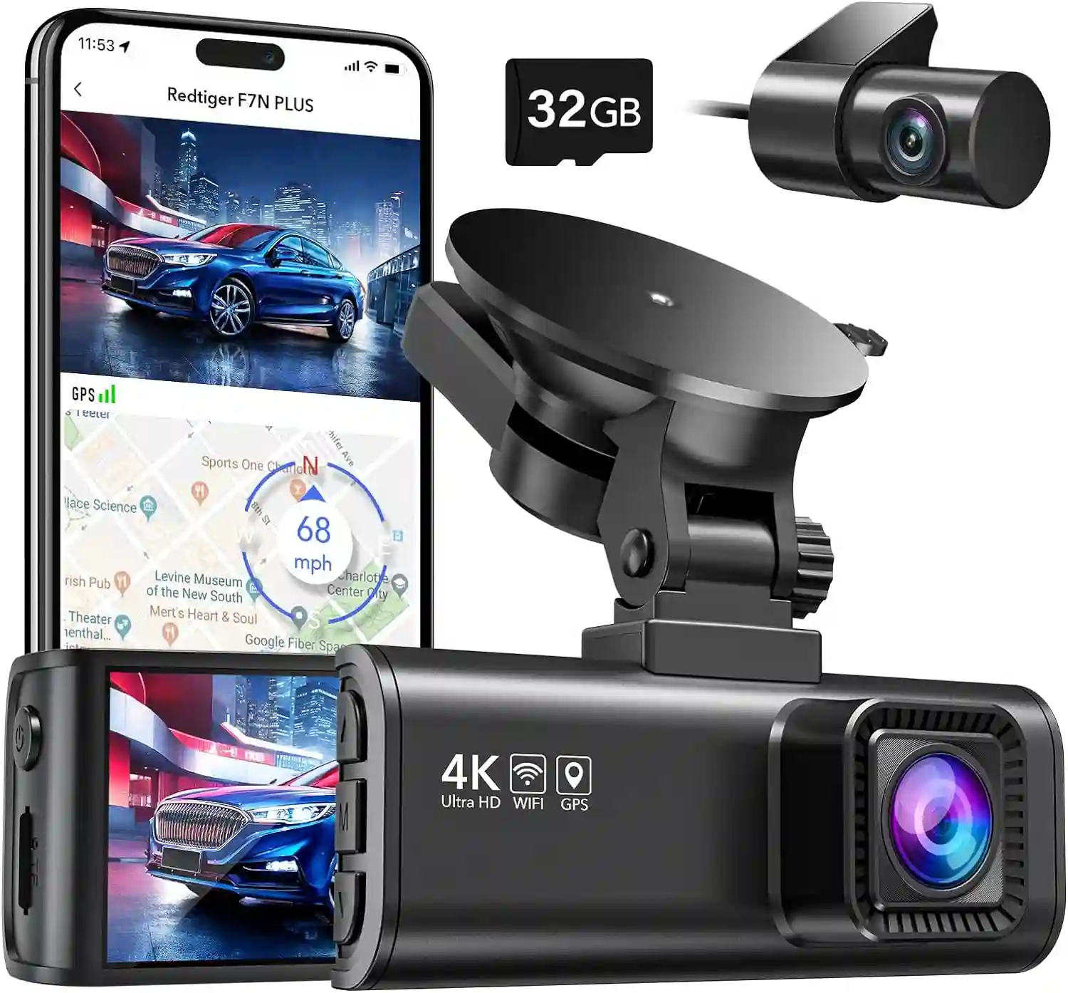 dashcam redtiger 4k